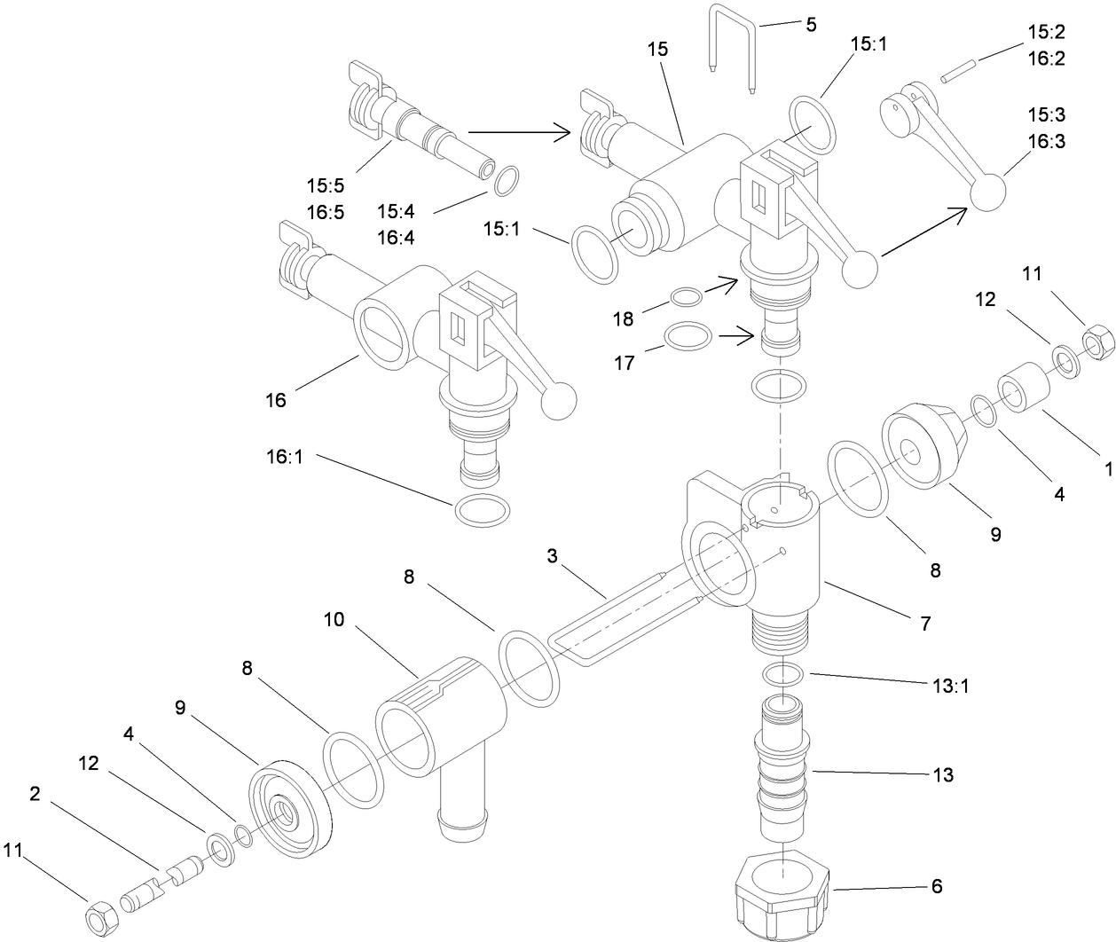 Boom Valve Assembly No. 106-4882