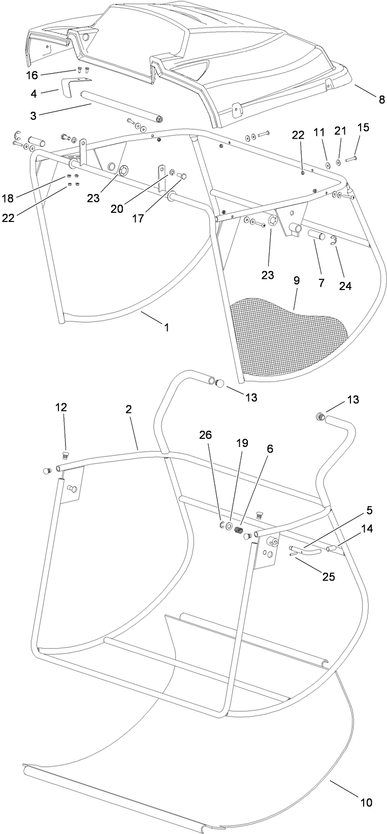 Grass Collector Assembly