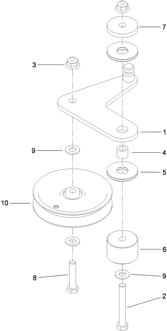 Pump Idler Assembly No. 117-7685