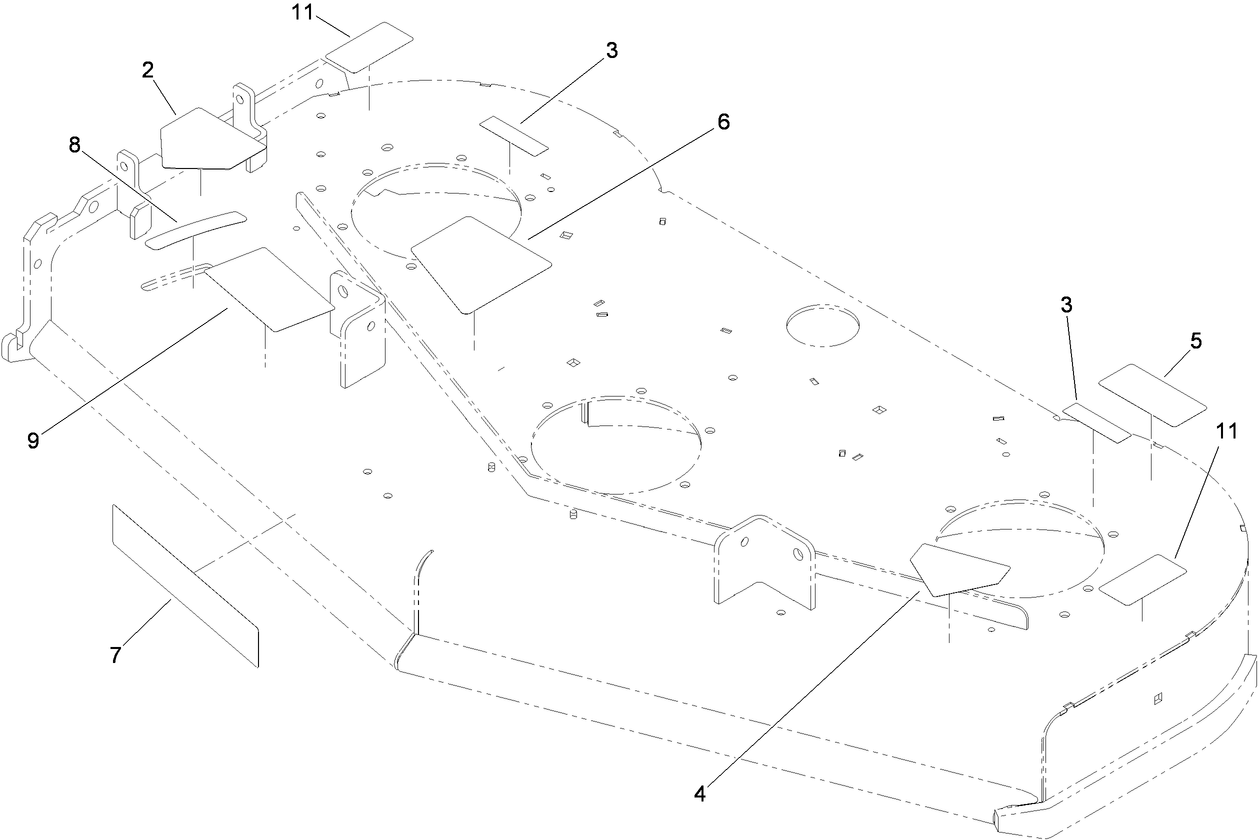 Deck Assembly No. 117-5754