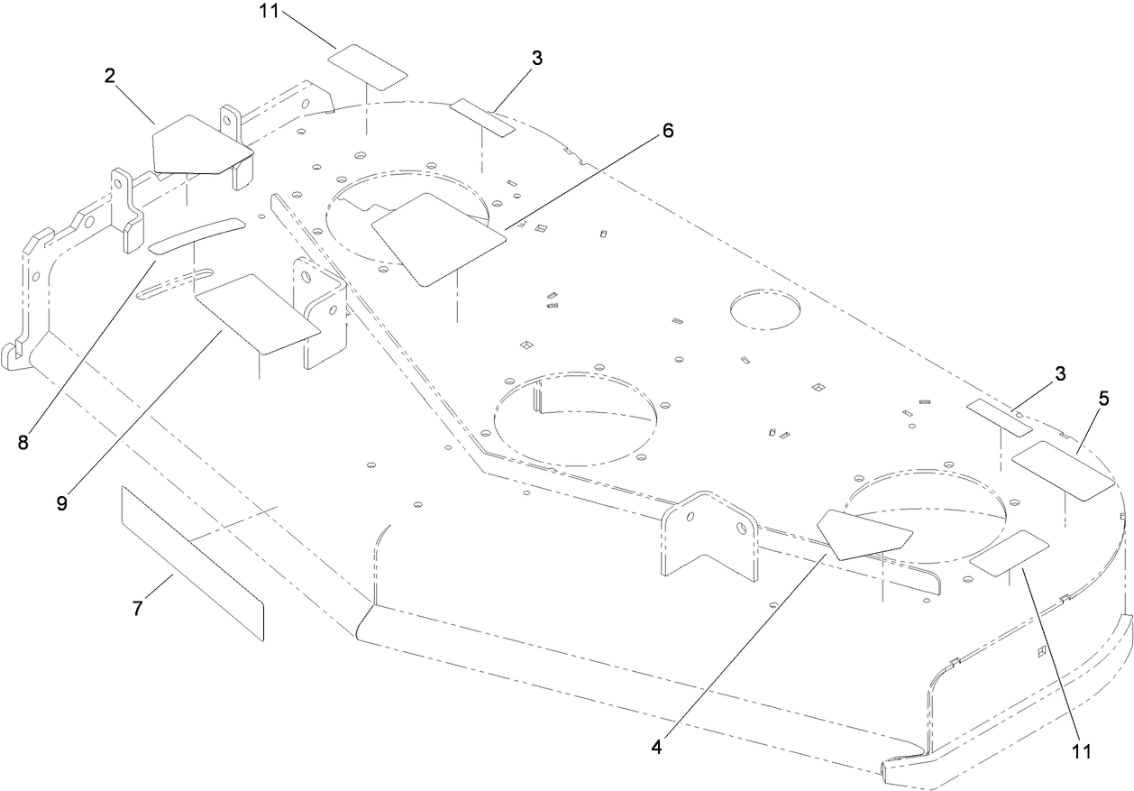 Deck Assembly No. 117-5764