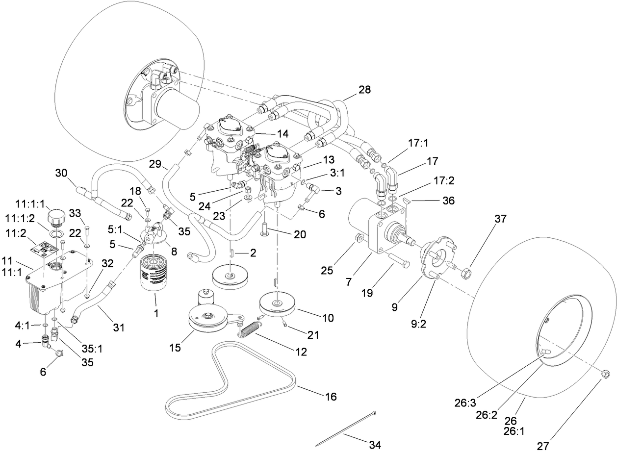Traction Drive Assembly