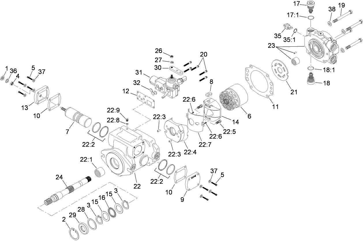 Piston Pump Assembly No. 114-9769