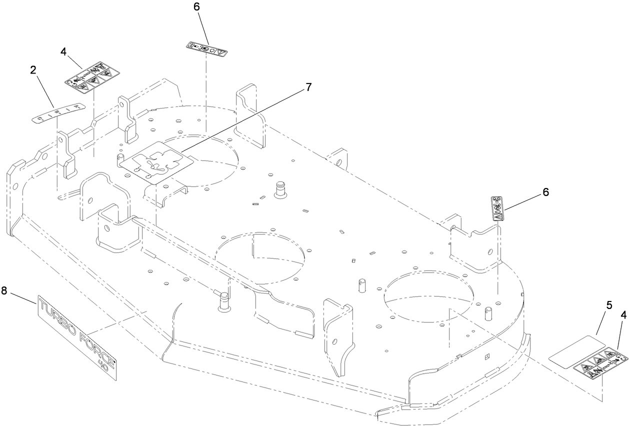 Deck Decal Assembly No. 119-0161