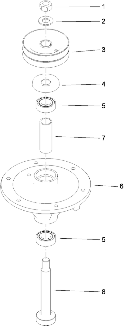 Spindle Assembly No. 117-7636
