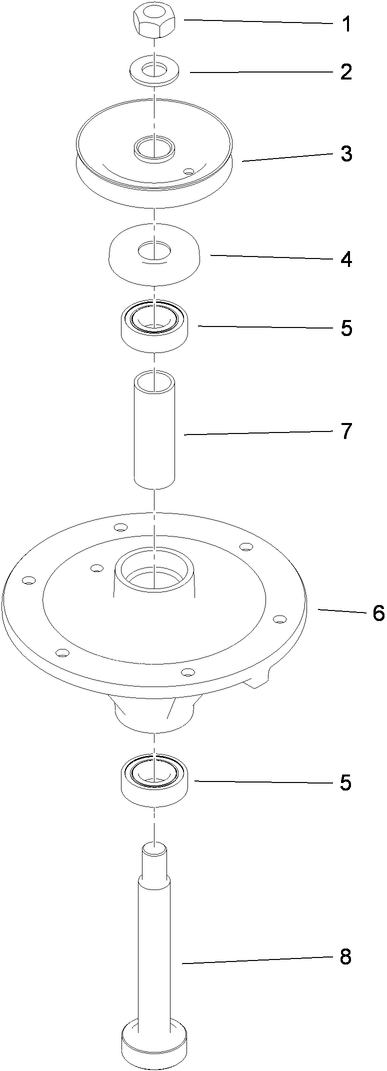 Spindle Assembly No. 117-7640