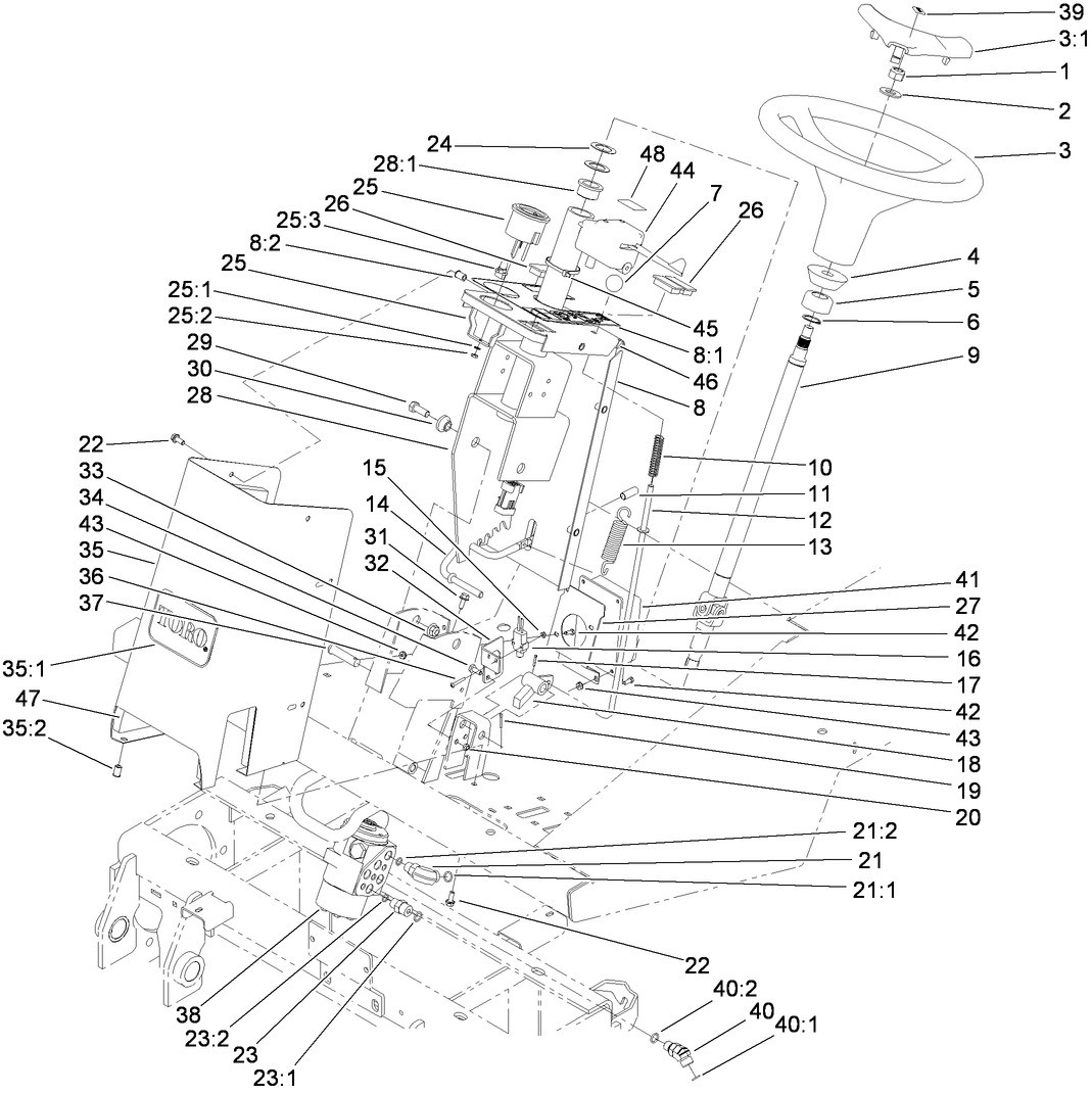 Steering Tower Assembly