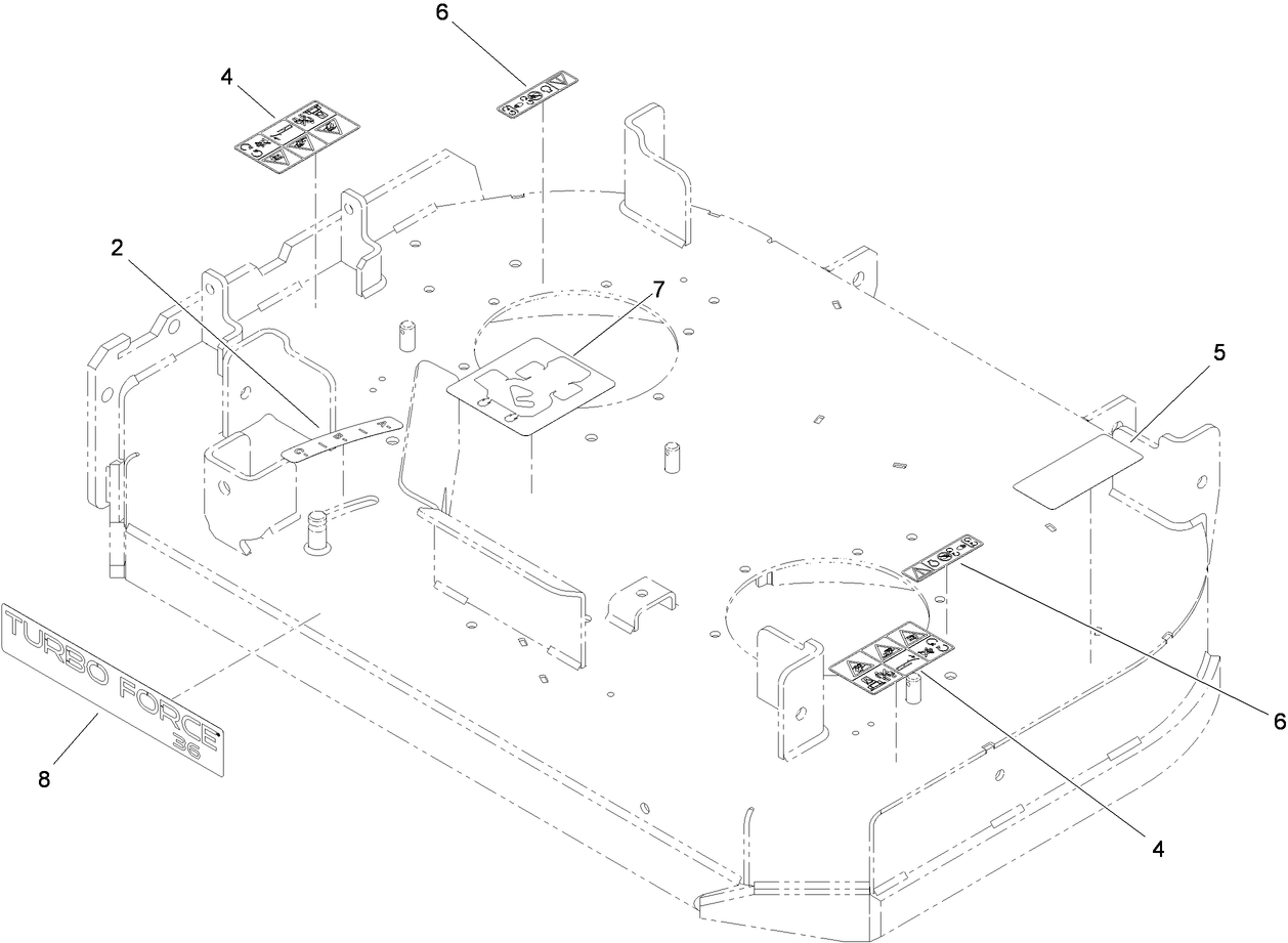 Deck Decal Assembly 119-0151