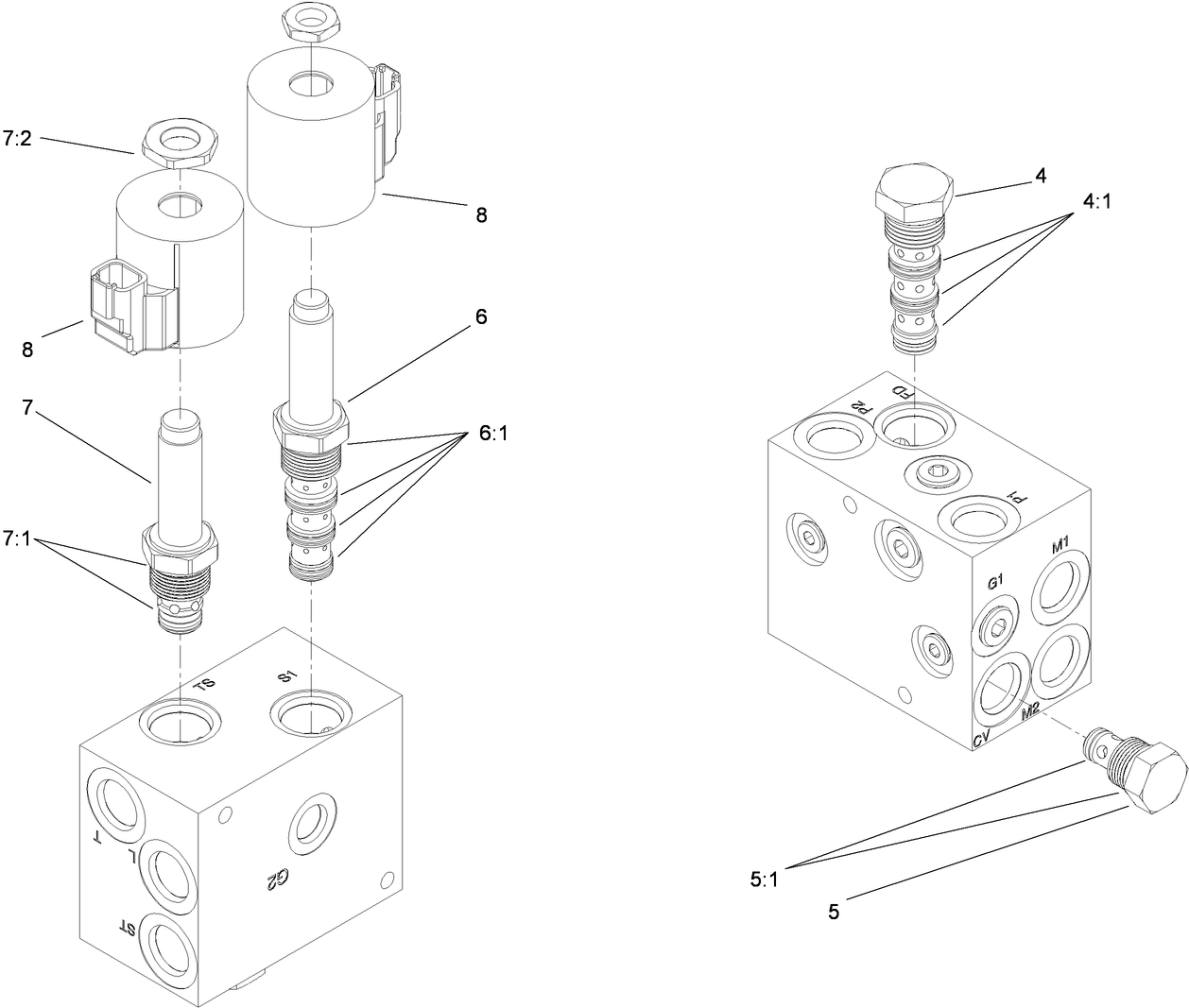 Fan Drive Manifold Assembly No. 114-3847