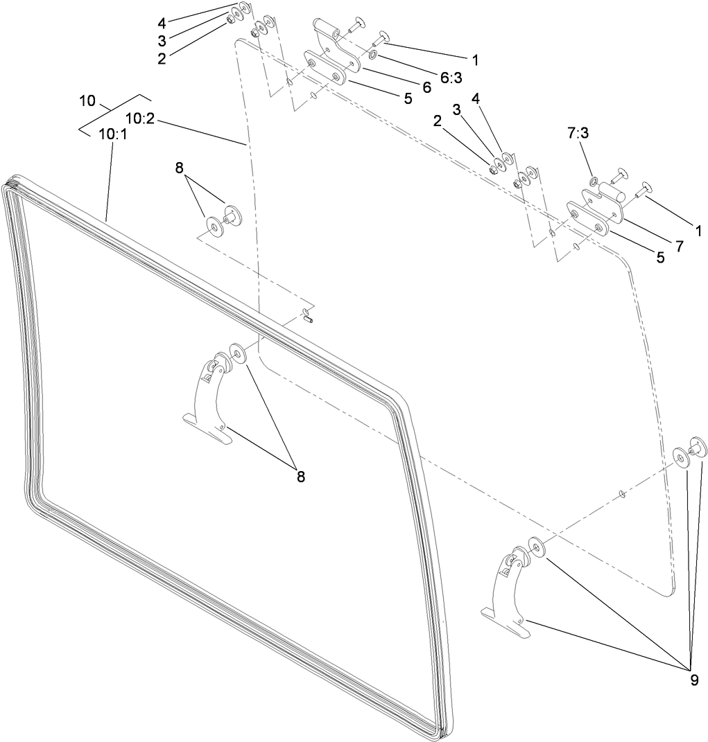 Rear Window Assembly