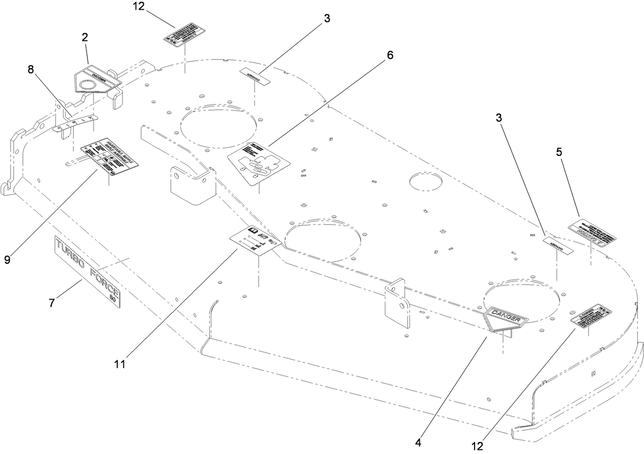 Deck Assembly No. 117-0501