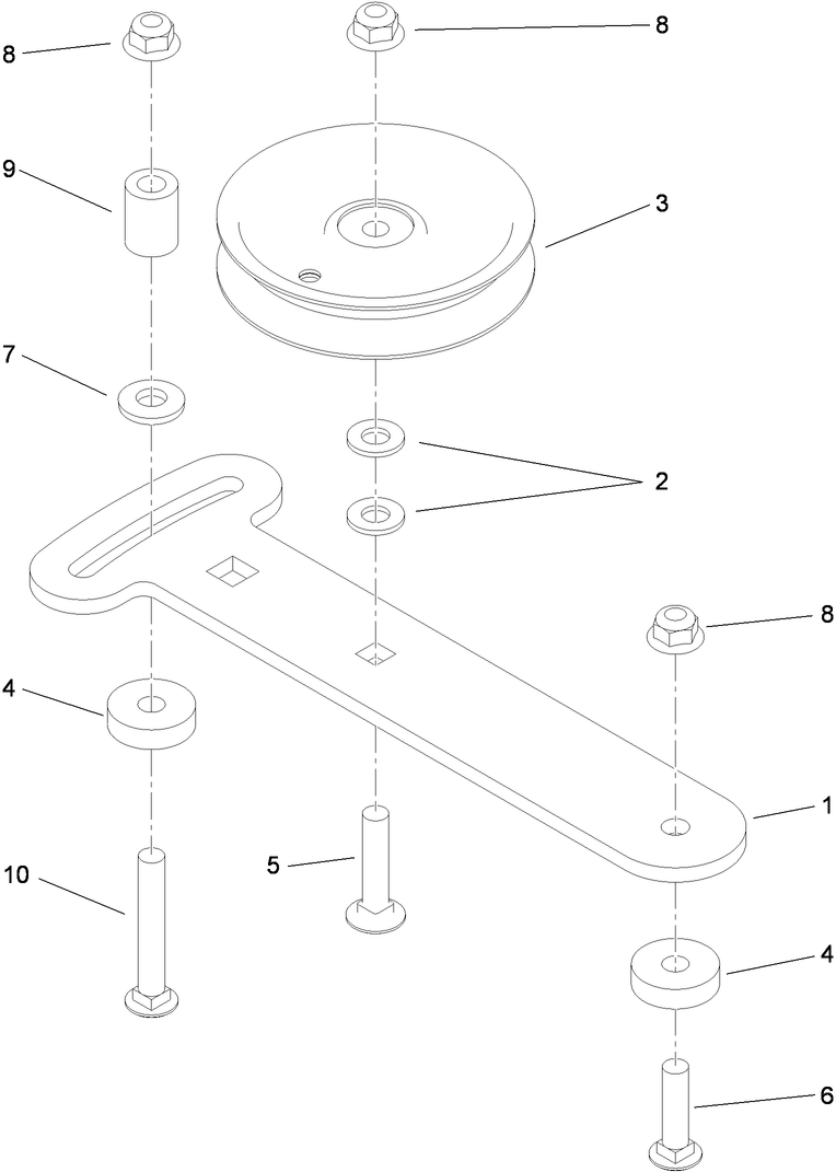 Idler Adjust Assembly No. 117-9791