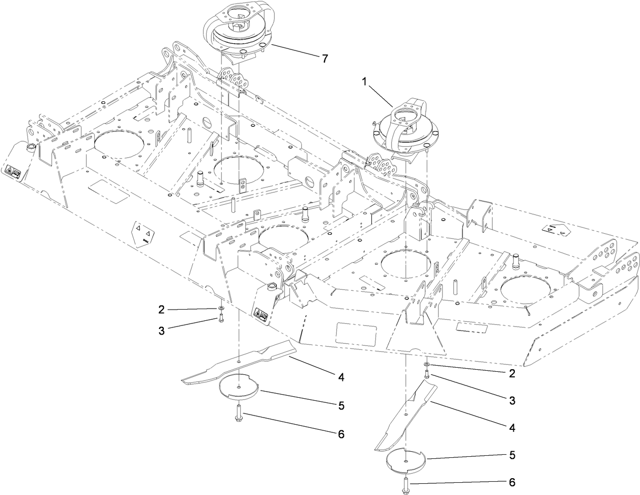 Spindle and Blade Assembly