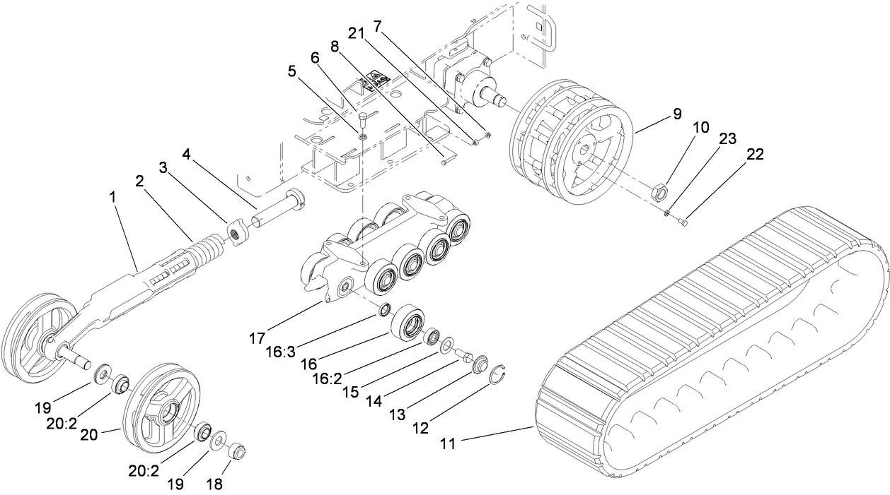 Track and Traction Assembly