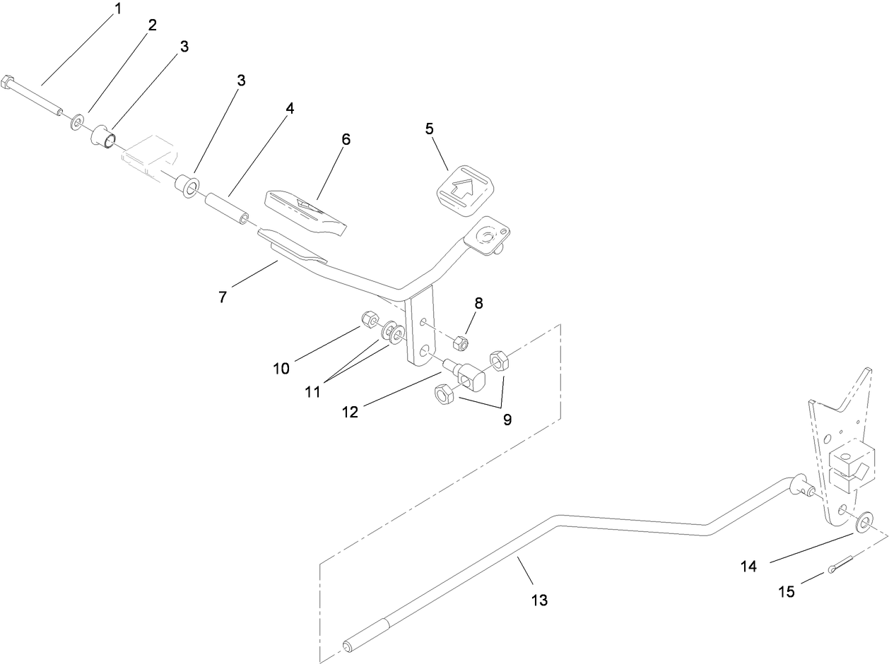 Traction Pedal Assembly