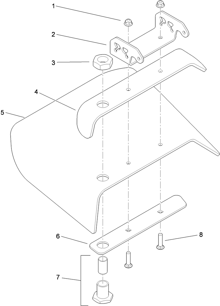 Deflector Assembly No. 117-8570