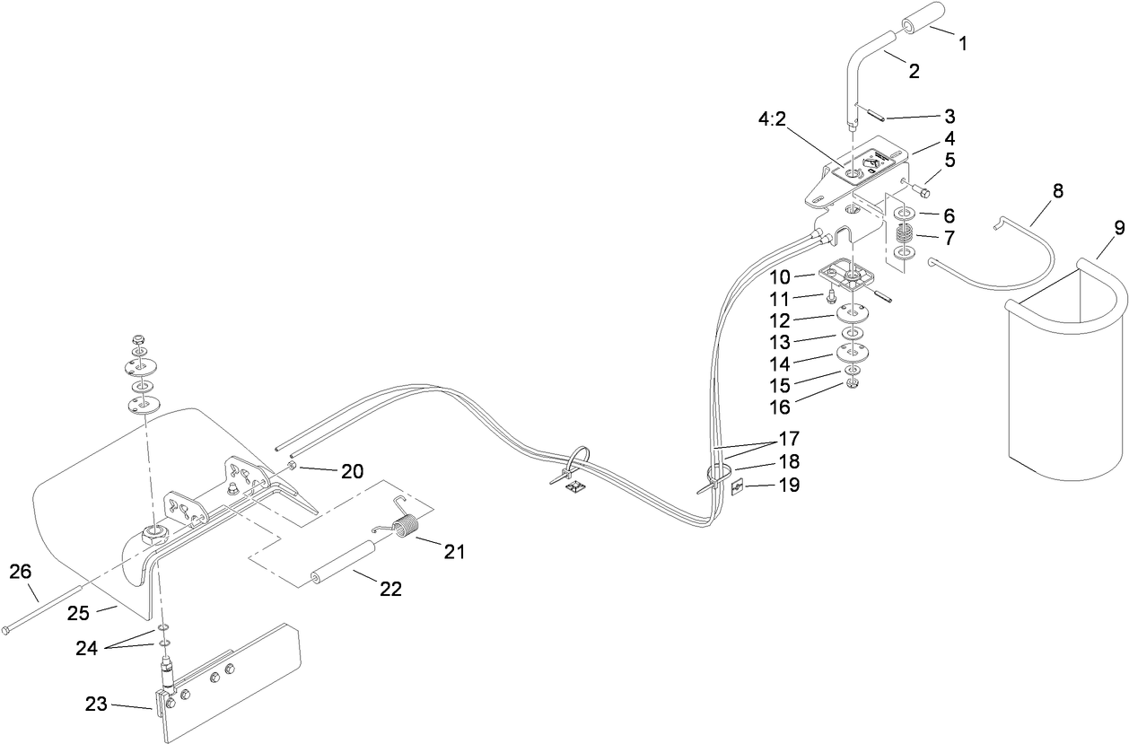 Chute Gate Assembly No. 117-8565