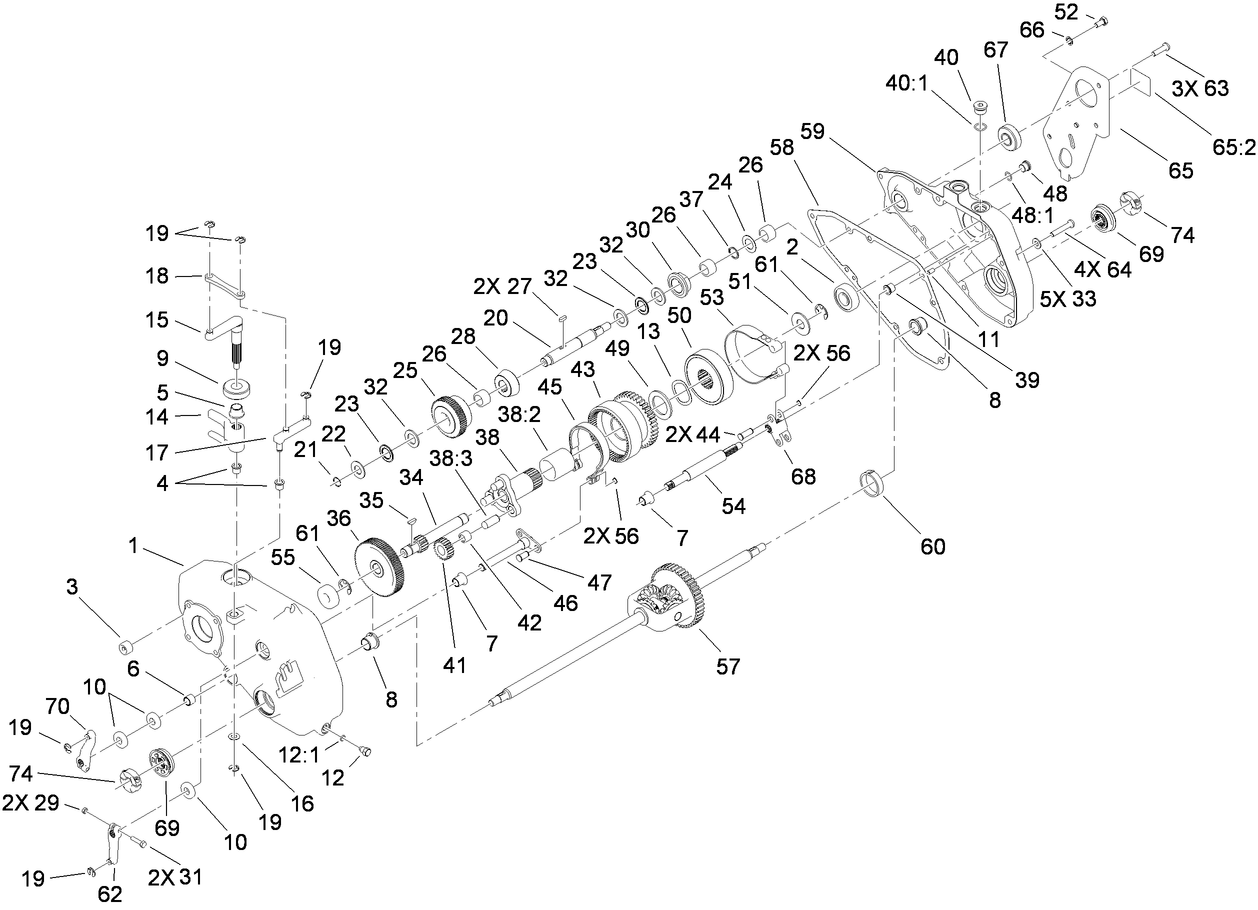 Gearbox Assembly