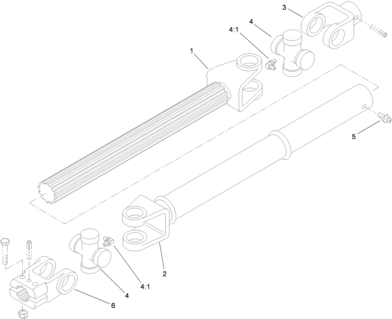 Driveshaft Assembly No. 93-9996