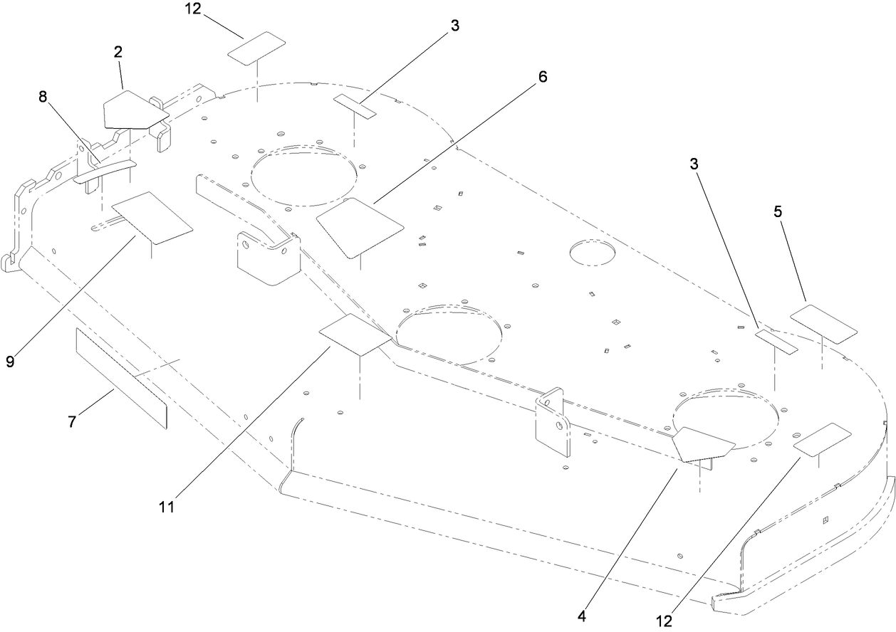 Deck Assembly No. 117-0501