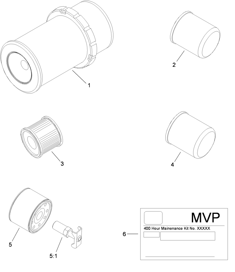 MVP Filter Kit