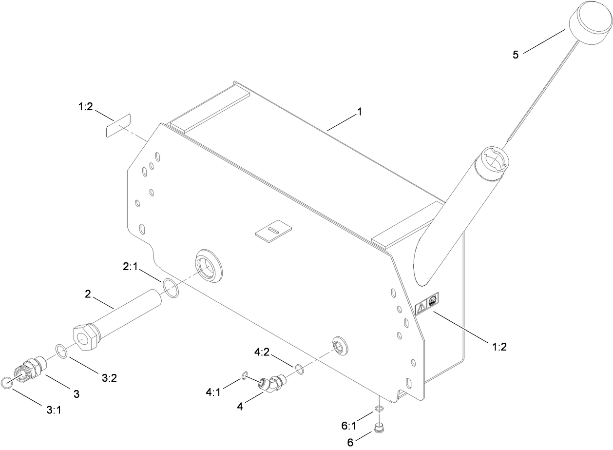 Hydraulic Tank Assembly No. 119-6913