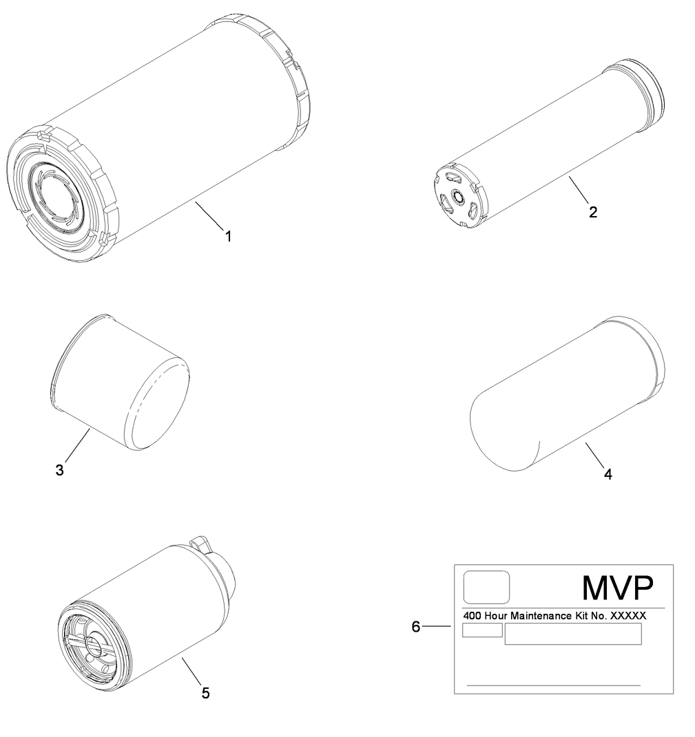 MVP Filter Kit