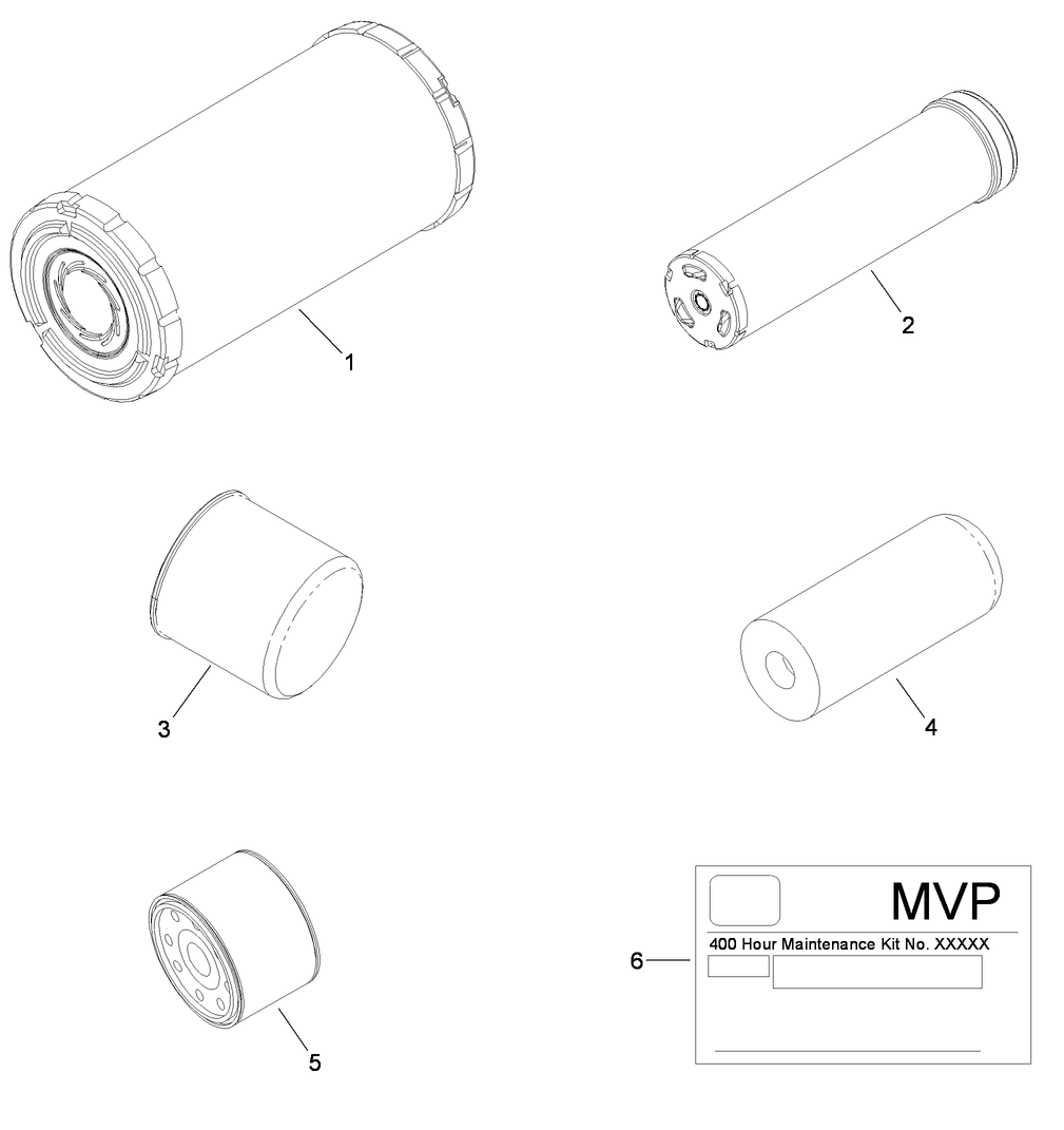 MVP Filter Kit