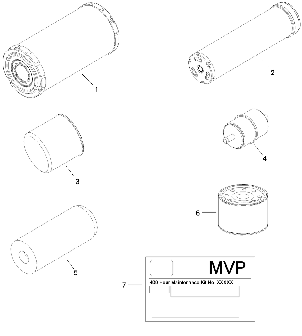 MVP Filter Kit