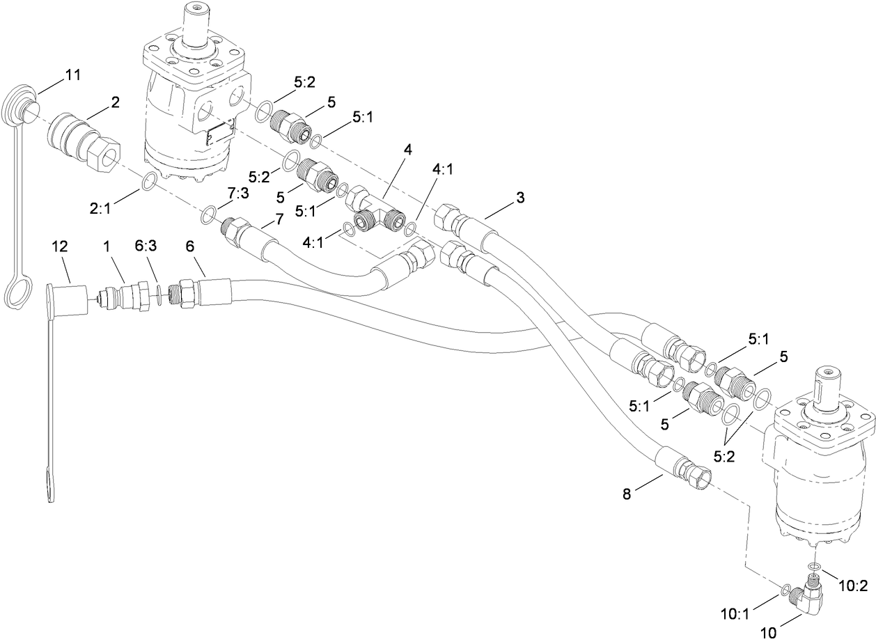 Twin Spinner Hydraulic Assembly