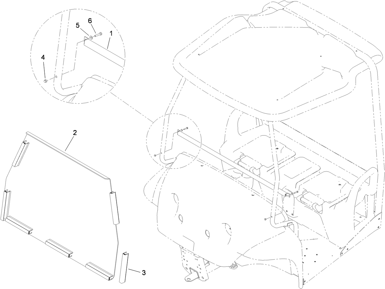 Windshield Kit Assembly