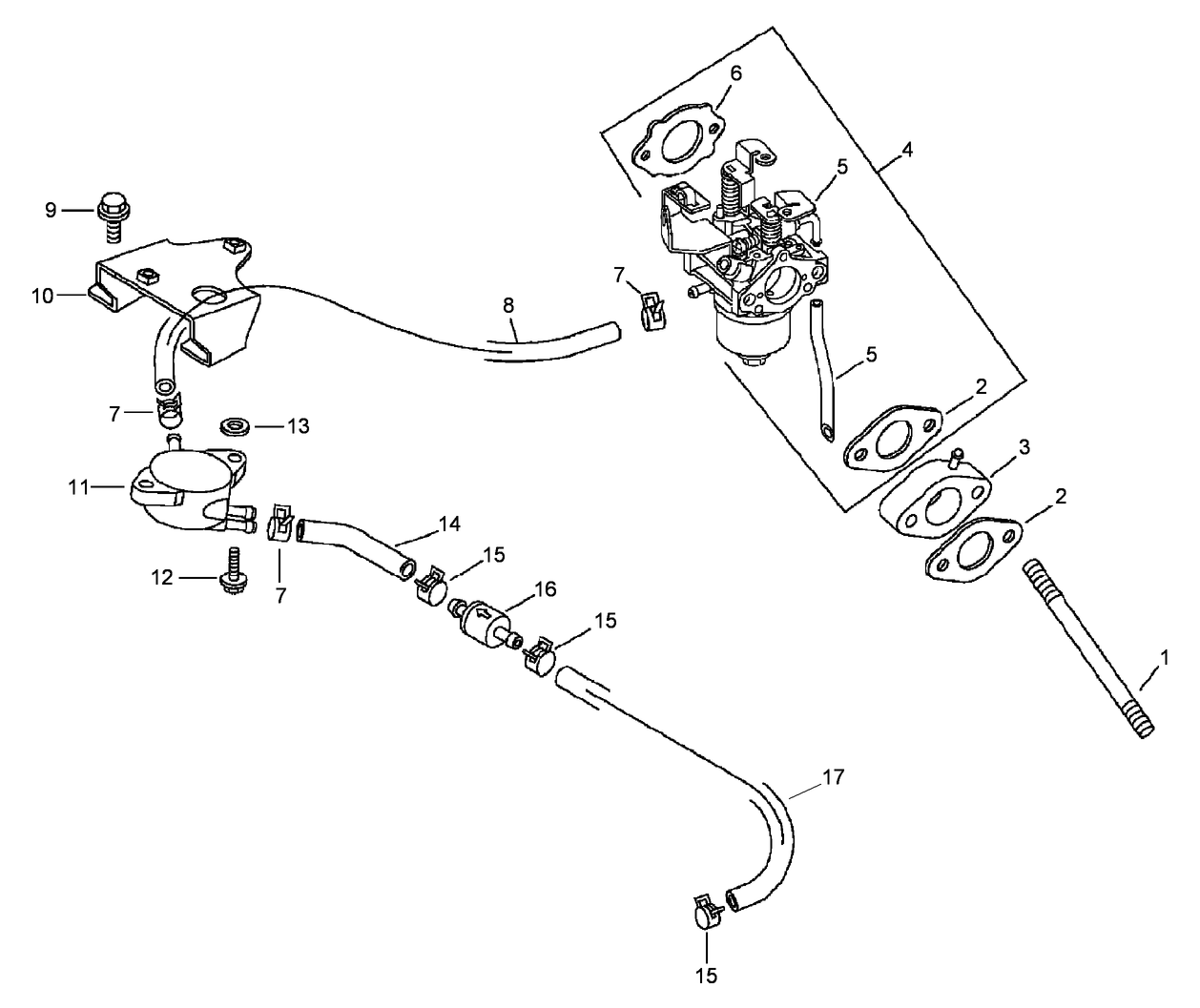 Fuel System Assembly  Kohler CS12 PA-941621