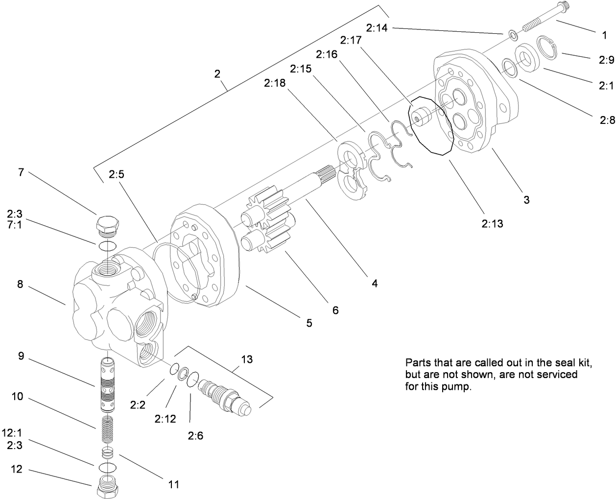 Gear Pump Assembly No. 93-6492