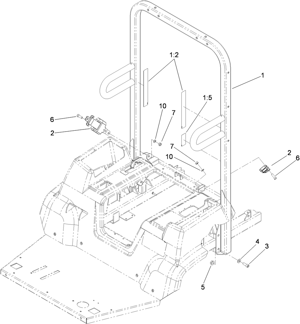 Roll-Over Protection System Assembly