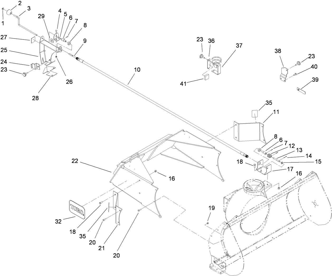 Crank and Mounting Assembly