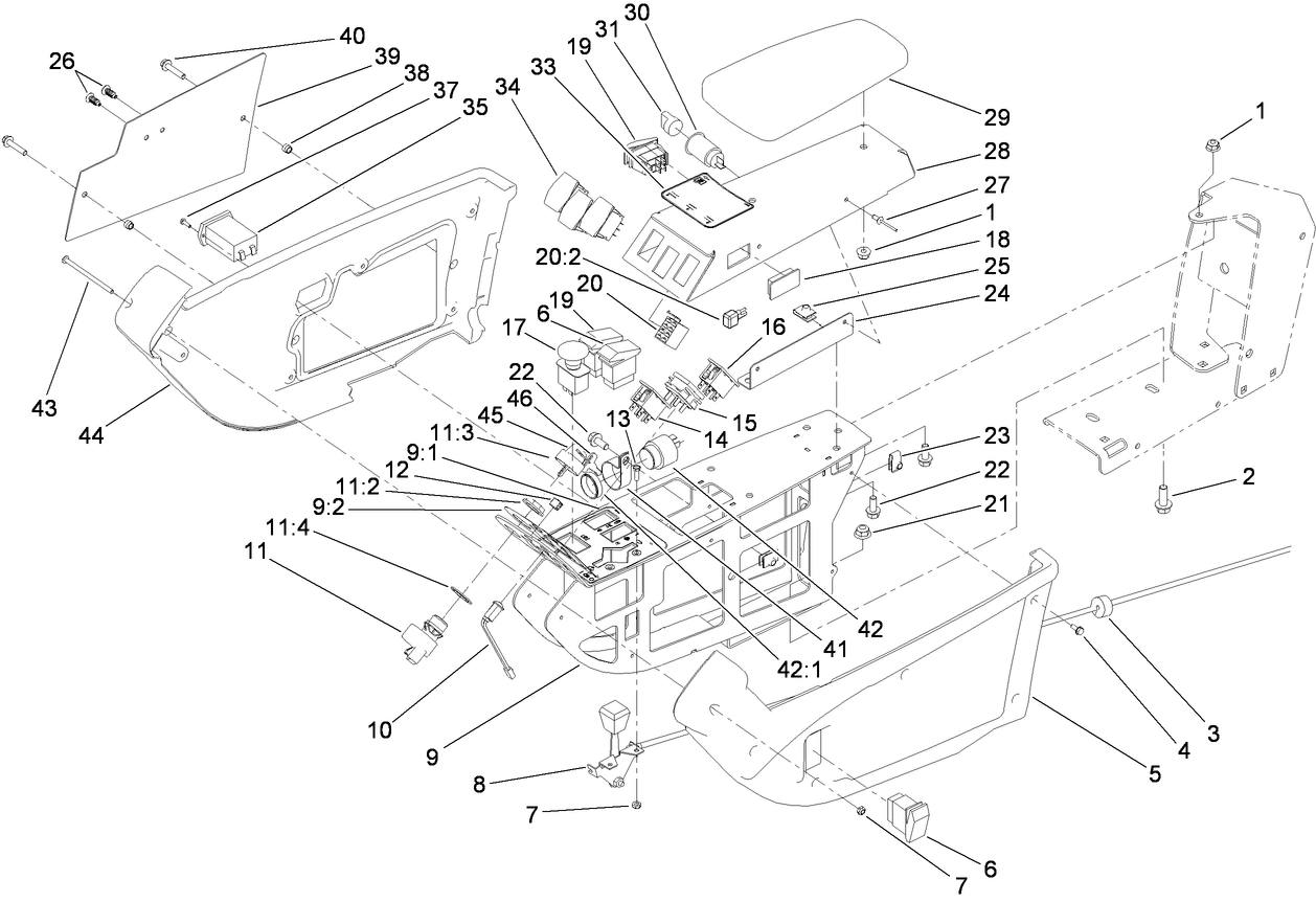 Control Console Assembly