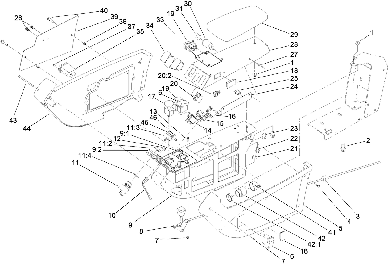 Control Console Assembly