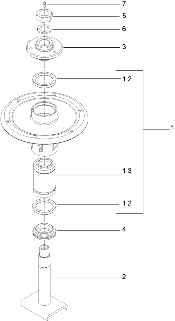 Spindle Assembly No. 117-3840