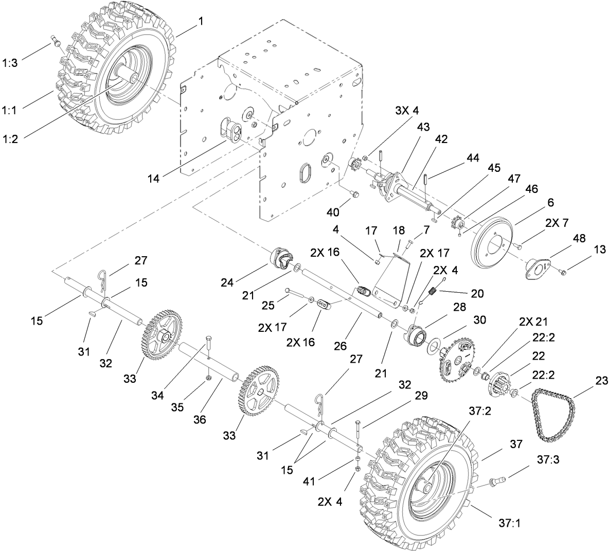 Wheel Clutch Assembly