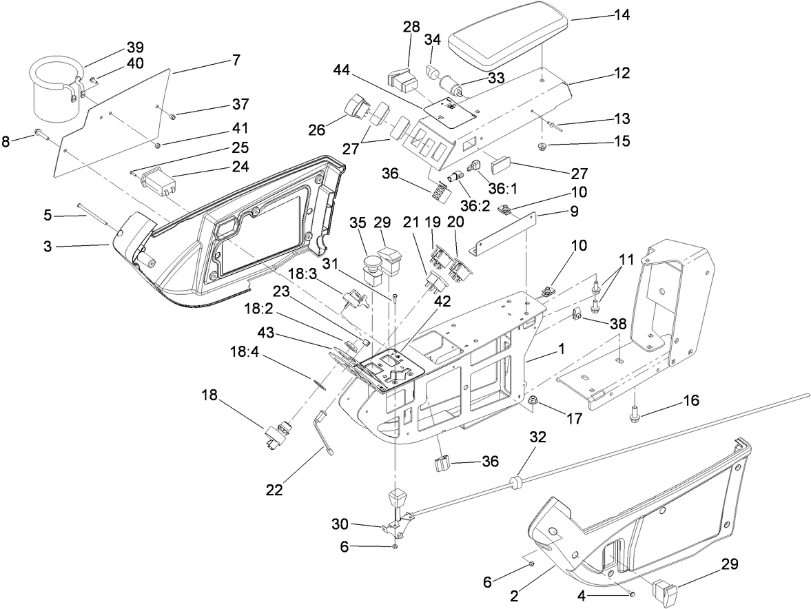 Control Console Assembly