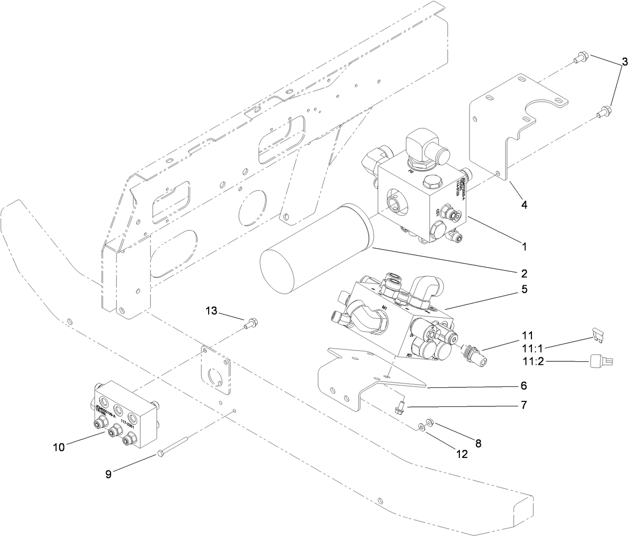 4-Wheel Drive Manifold and Filter Assembly