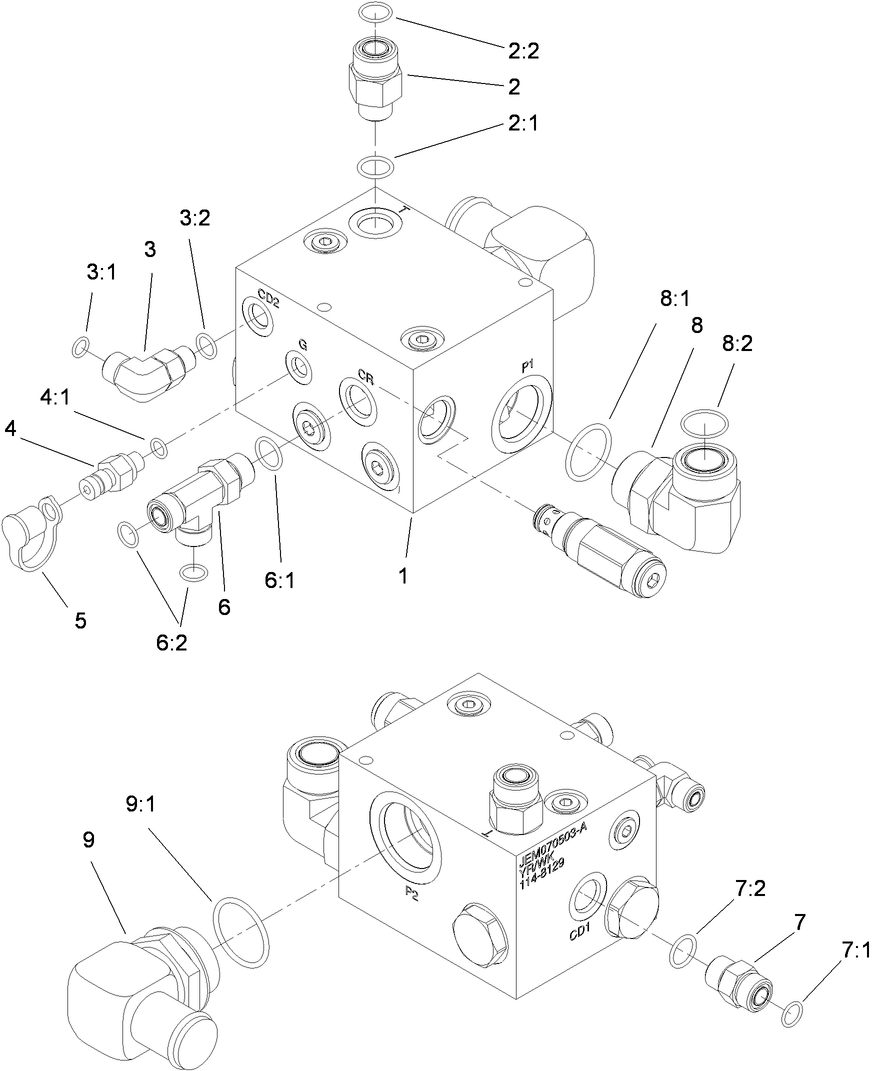 Filter Manifold Assembly No. 117-2391