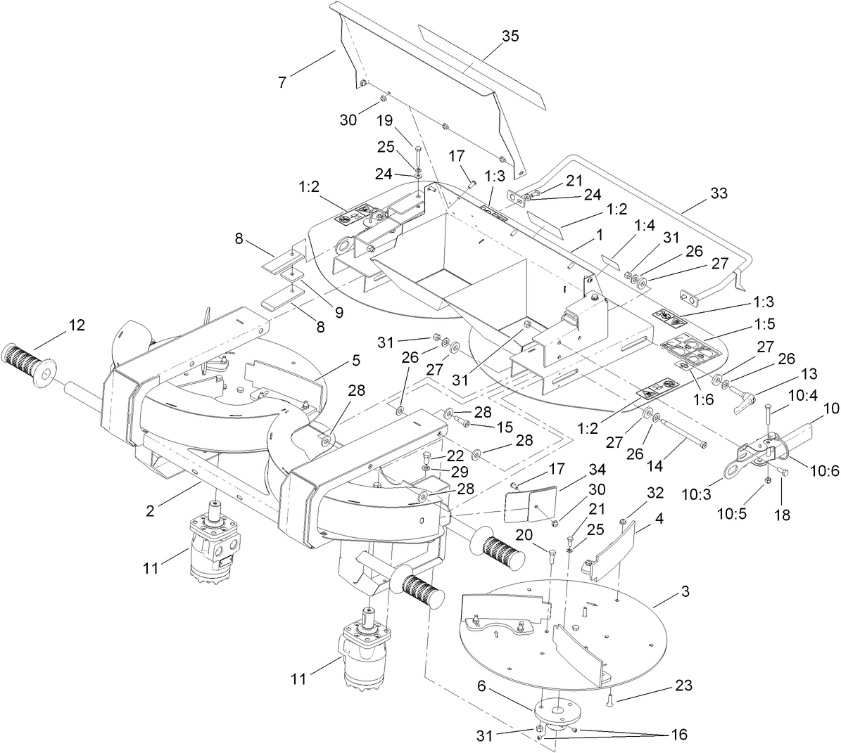 Twin Spinner Assembly