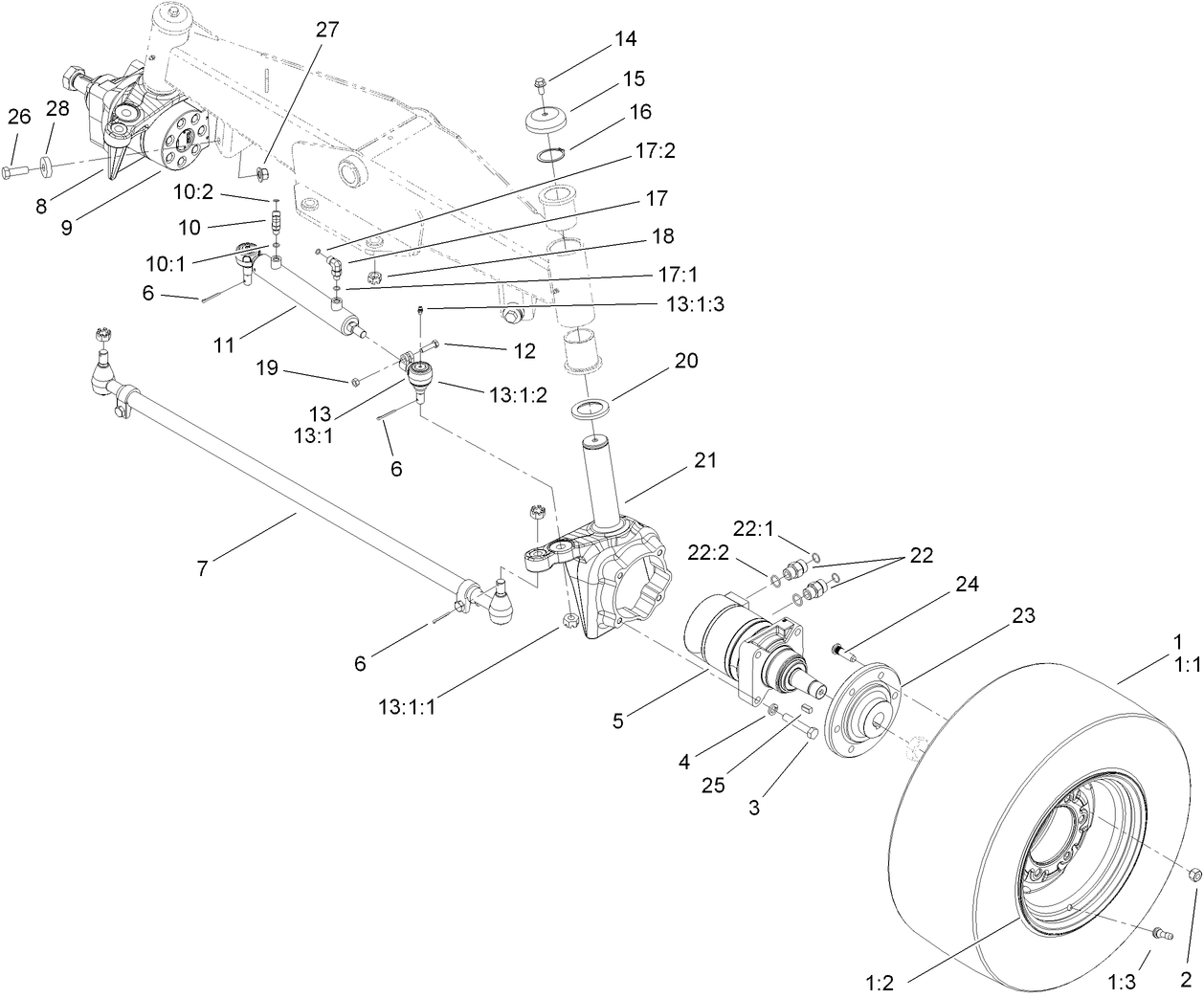 Rear Axle Assembly