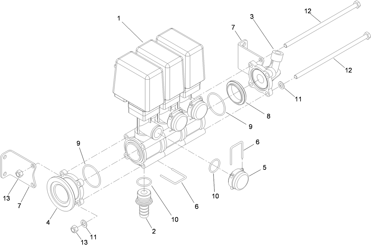 Boom Manifold Valve Assembly
