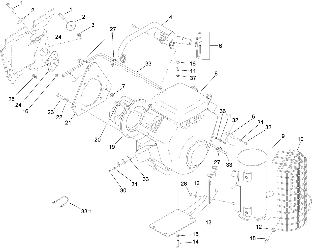 Engine Installation Assembly