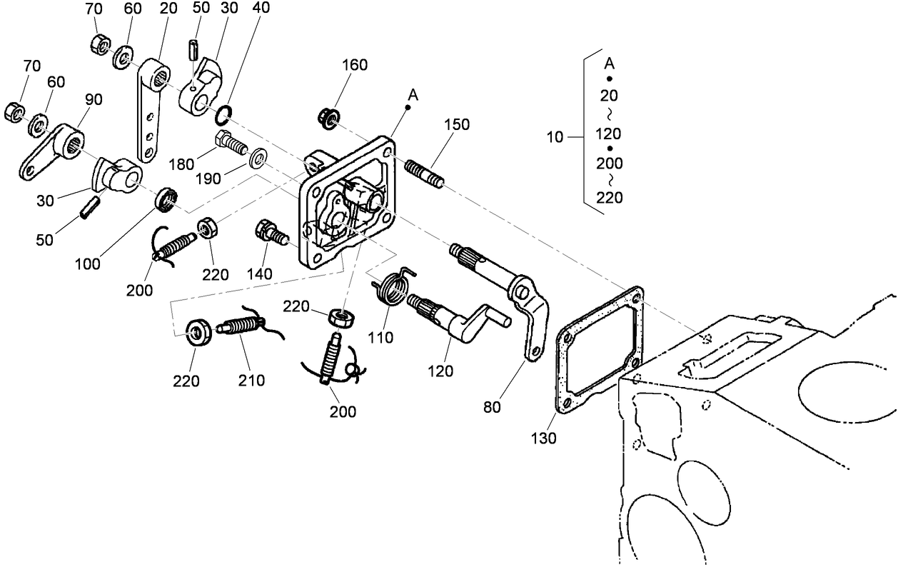 Speed Control Plate Assembly