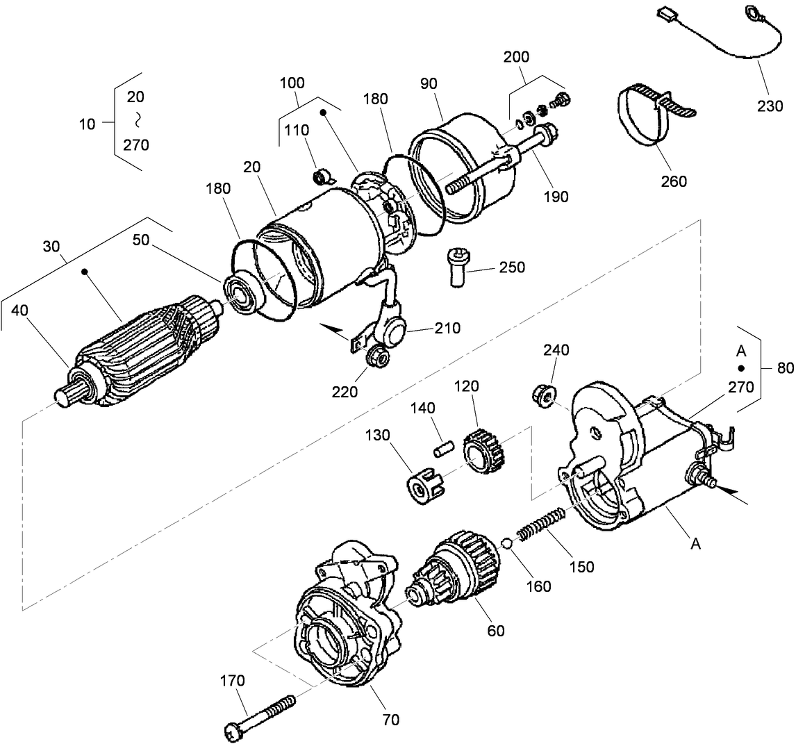 Starter (Component Part) Assembly