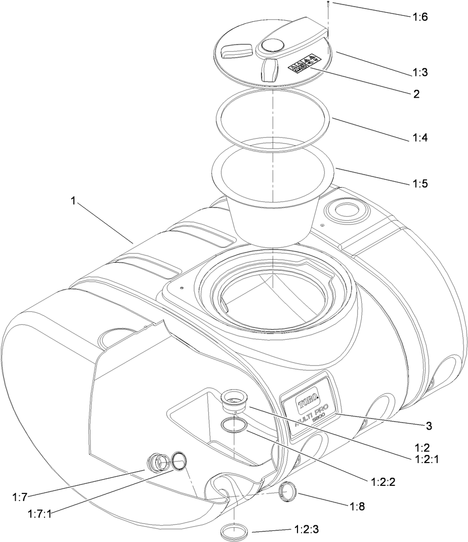 Tank Assembly No. 117-8005