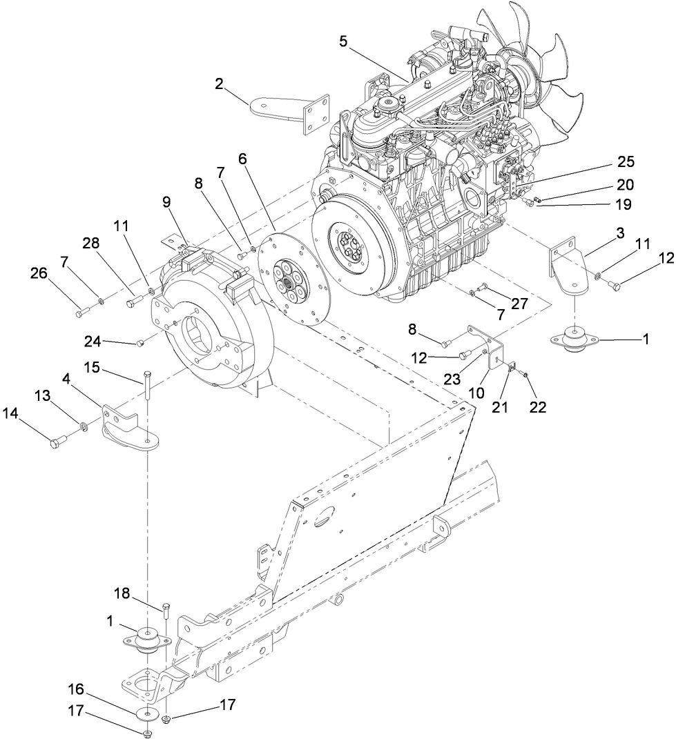 Engine Mounting Assembly